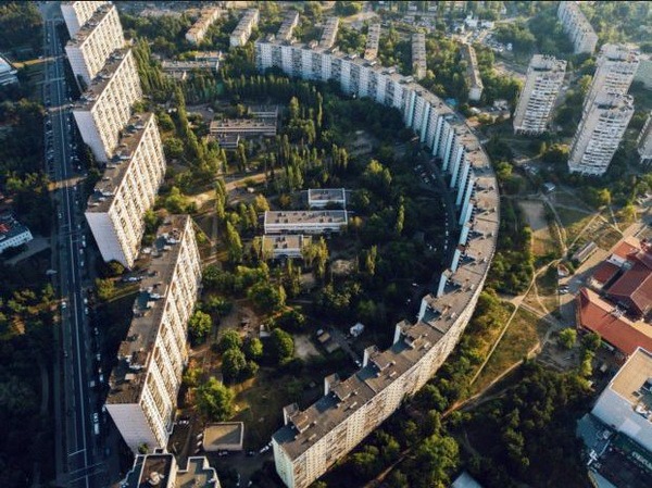 Apartment buildings Kyiv Darnitsya