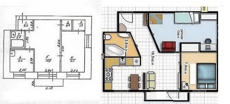 Перепланування квартири