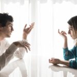 Ex-spouses discuss division of property during divorce
