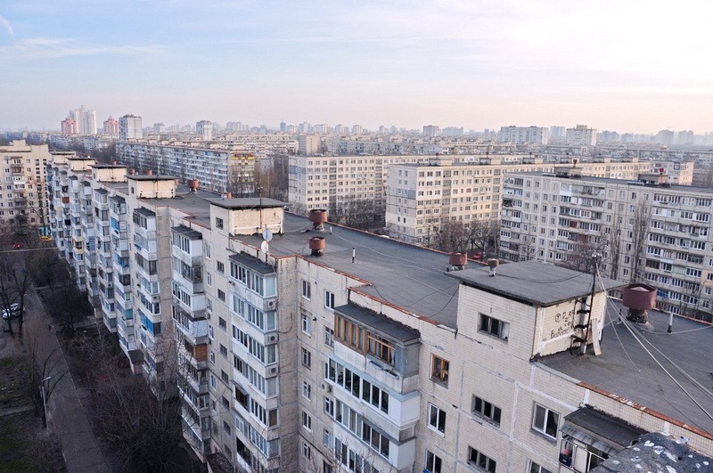 Дома-чешки на Лесном массиве в Киеве
