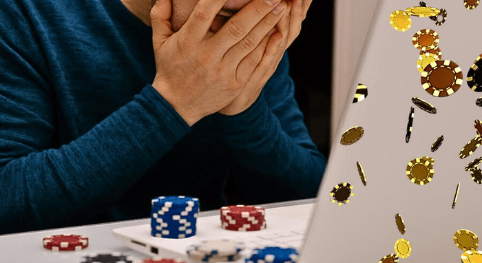 Мужчина проиграл в онлайн казино