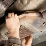 Зняття каталізатора в автомобілі