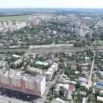 Приміська забудова біля Києва